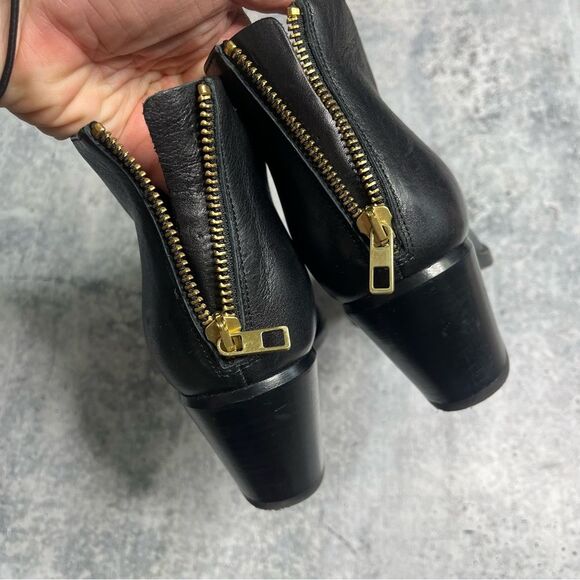 Vince Havana Notch Booties 8 - Picture 3 of 5